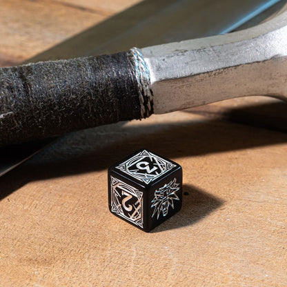 The Witcher Dice Set. Geralt - The Silver Sword