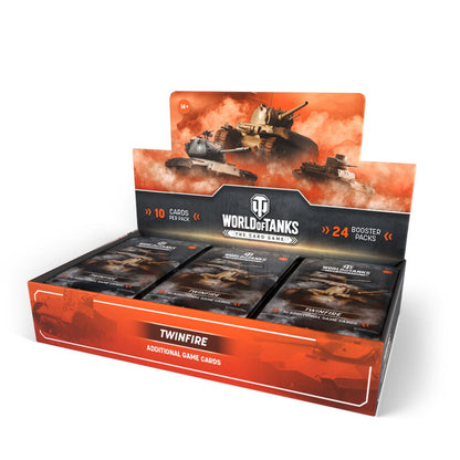 World of Tanks TCG Booster Display Box Twinfire 24 Packs (Engl.)