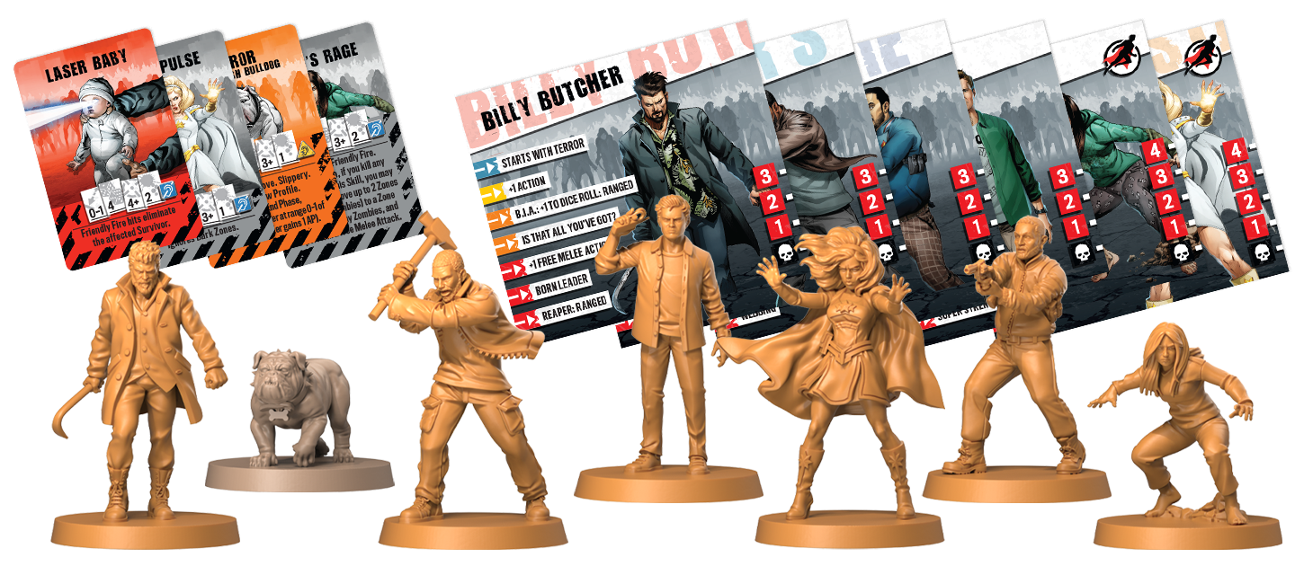 CMON Zombicide: 2nd Edition - The Boys Pack #2: The Boys Englisch